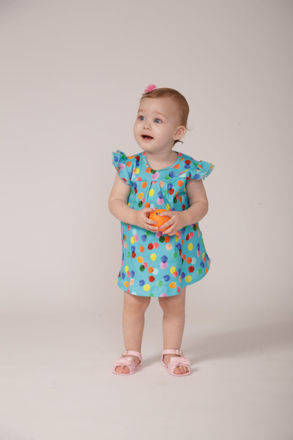 Vestido Bebê Balões