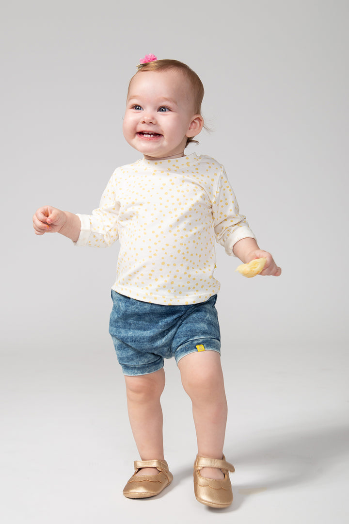 Camiseta Baby Pipoca Ml