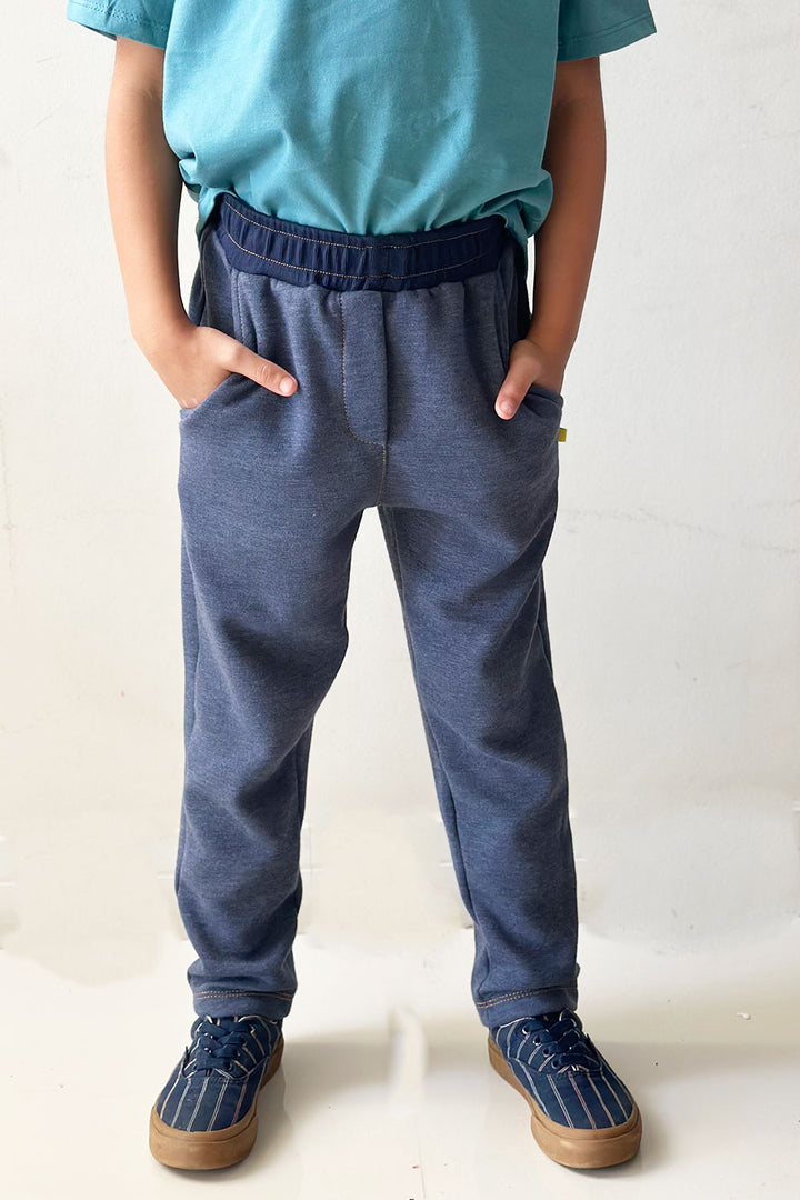 Calça Moletinho Denim