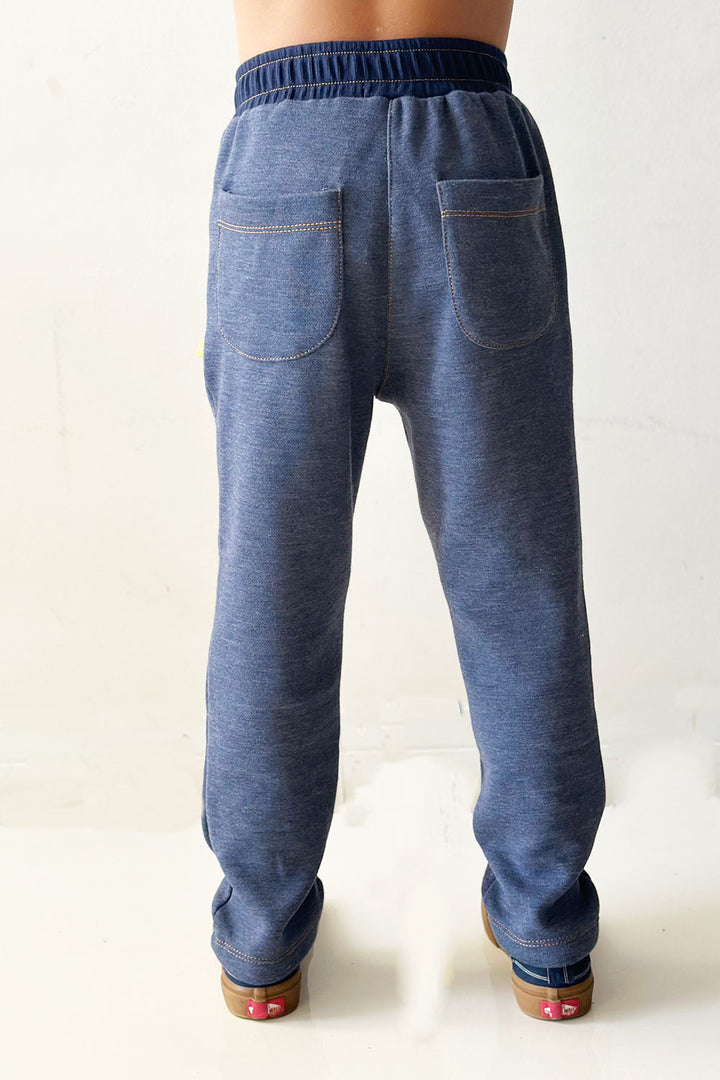 Calça Moletinho Denim