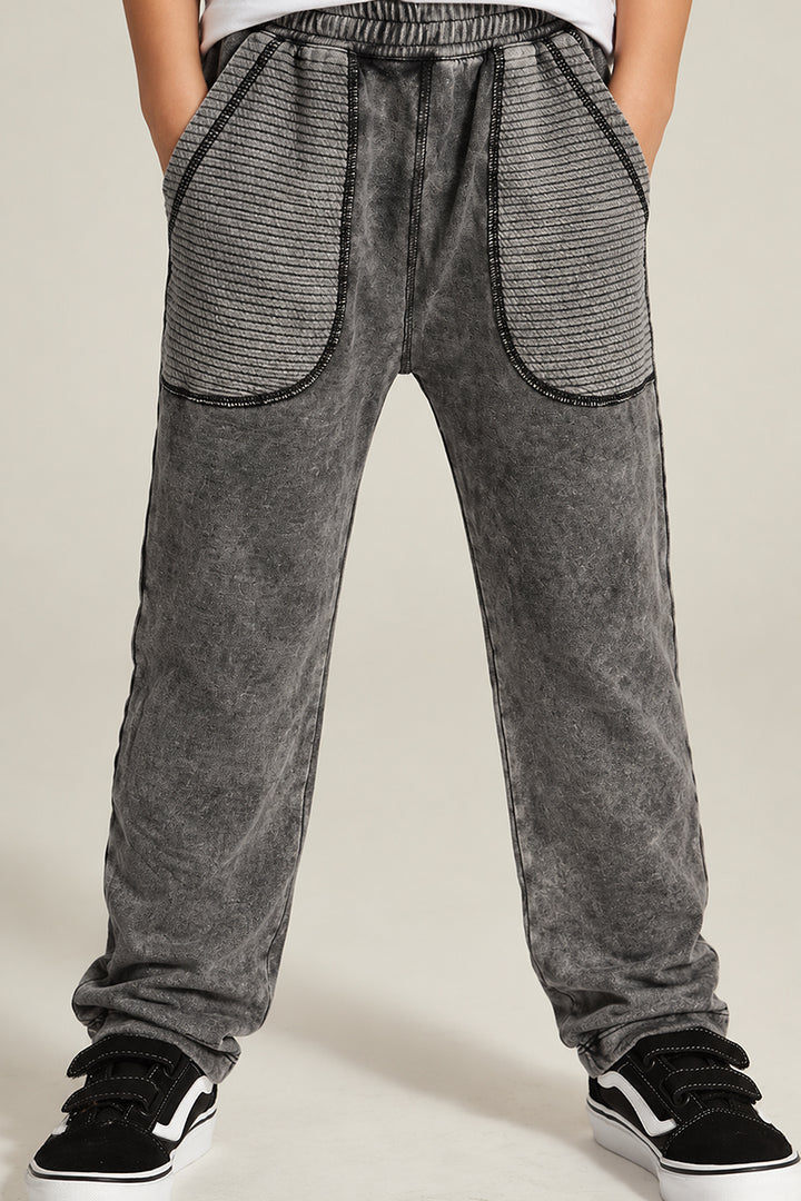 Calça Denim Grafite