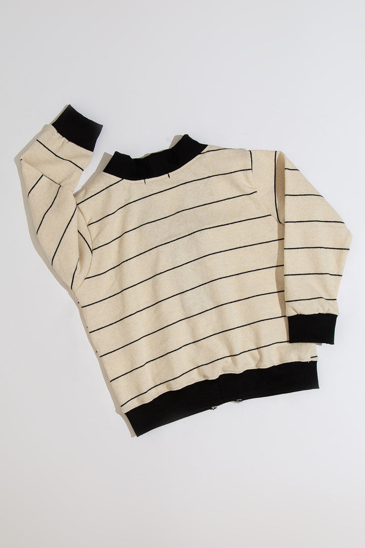 Cardigan Unissex Listrado
