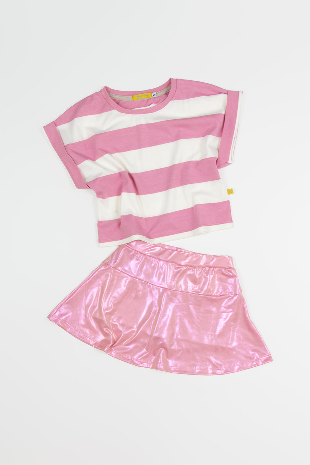 Saia Shorts Rosa Estelar