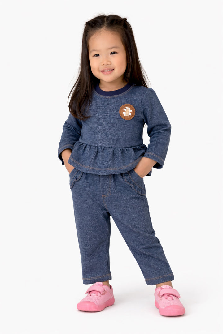 Conjunto Baby Denim