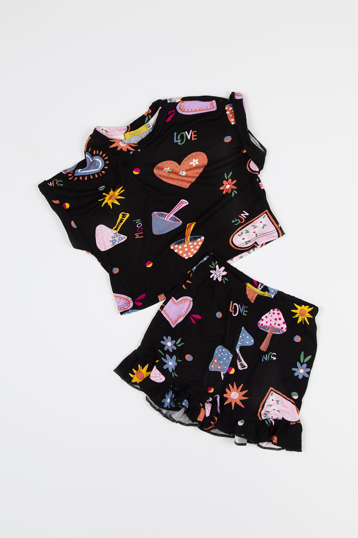 Conjunto Infantil Cogumelos