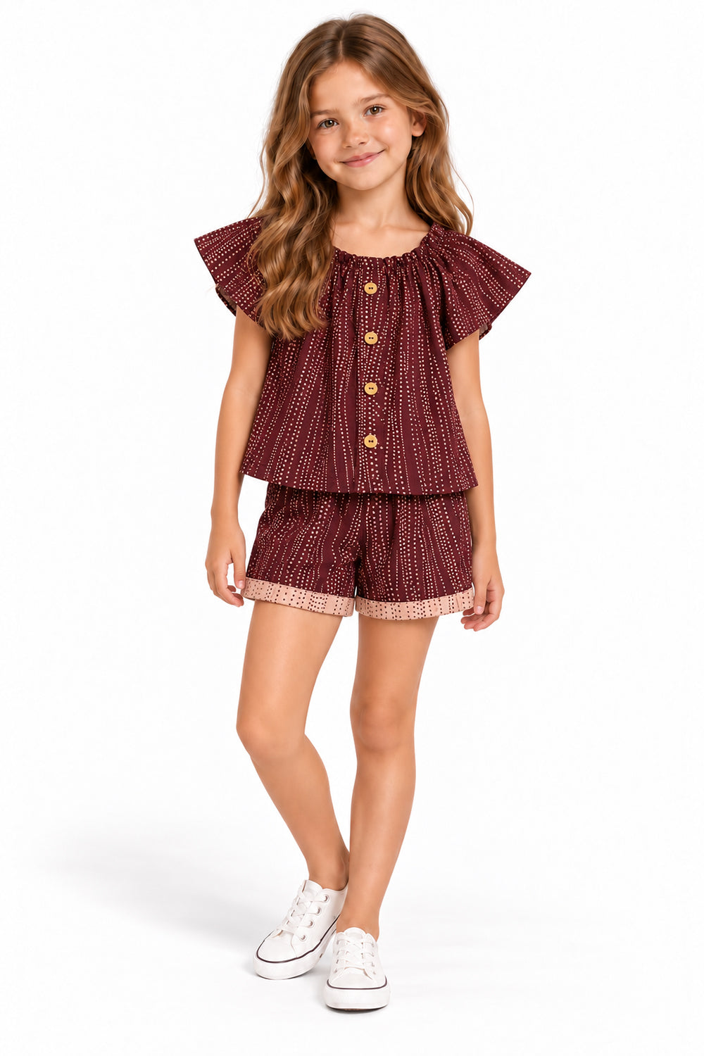 Conjunto Infantil Elfo Bordo