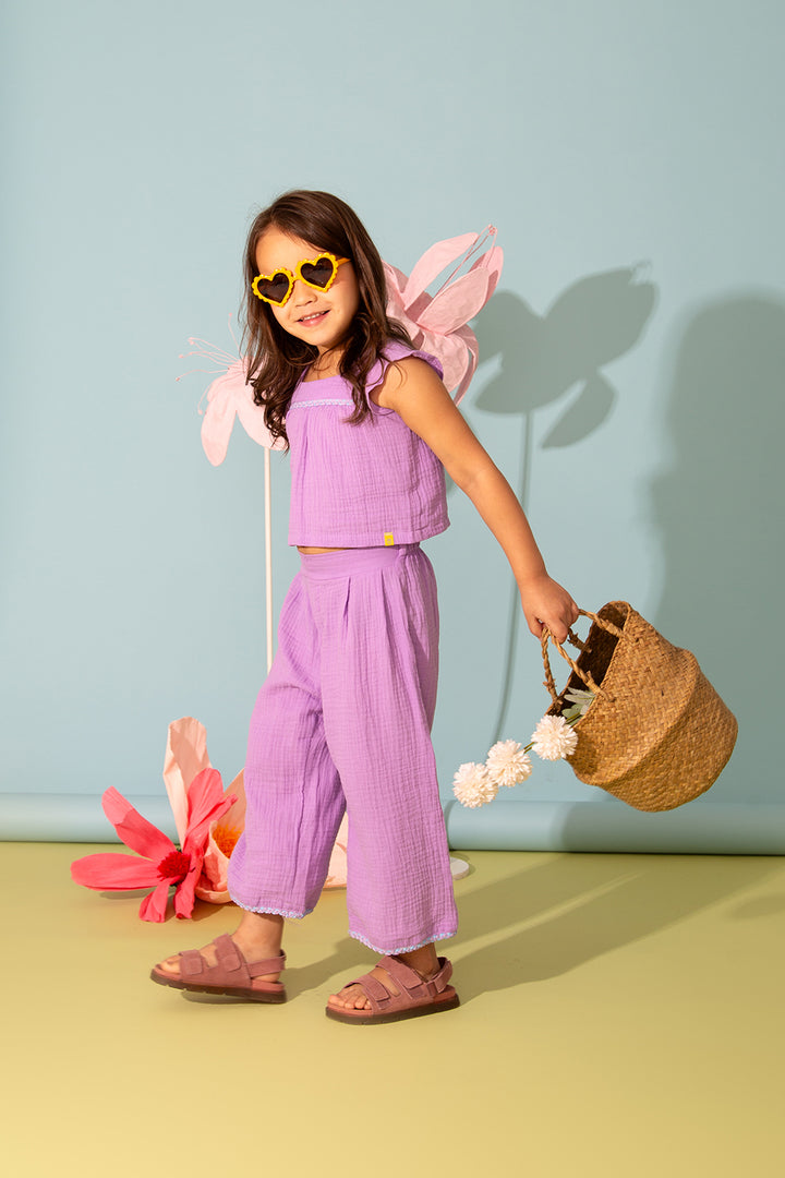 Conjunto Infantil Lavanda