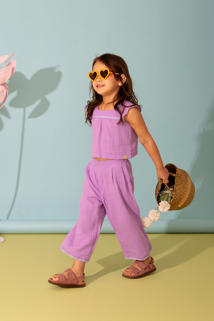 Conjunto Infantil Lavanda