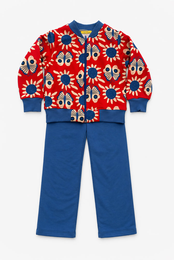 Conjunto Moletom Borboleta
