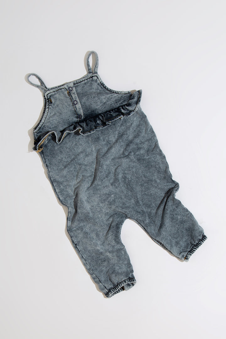 Jardineira Baby Denim