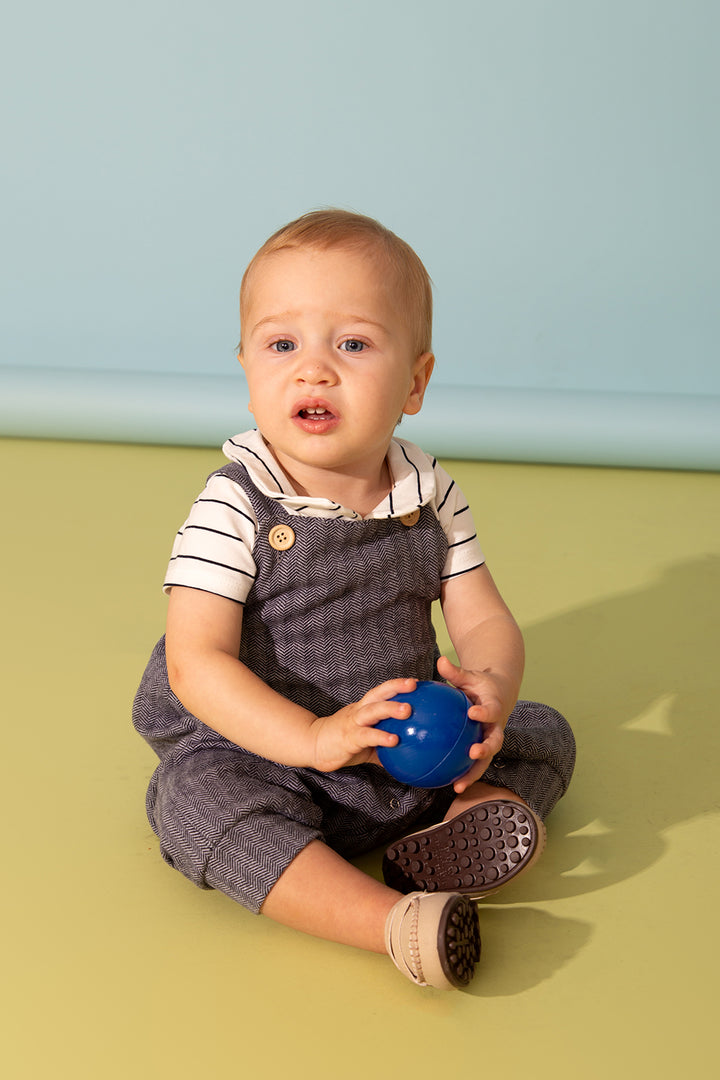 Macacão Alças Zig Zag