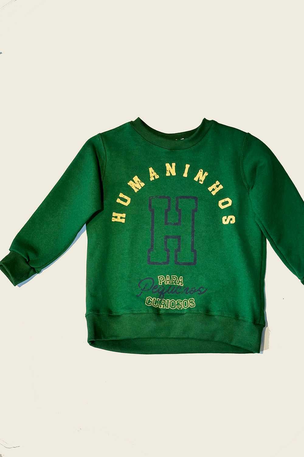 Moletom Infantil College Verde