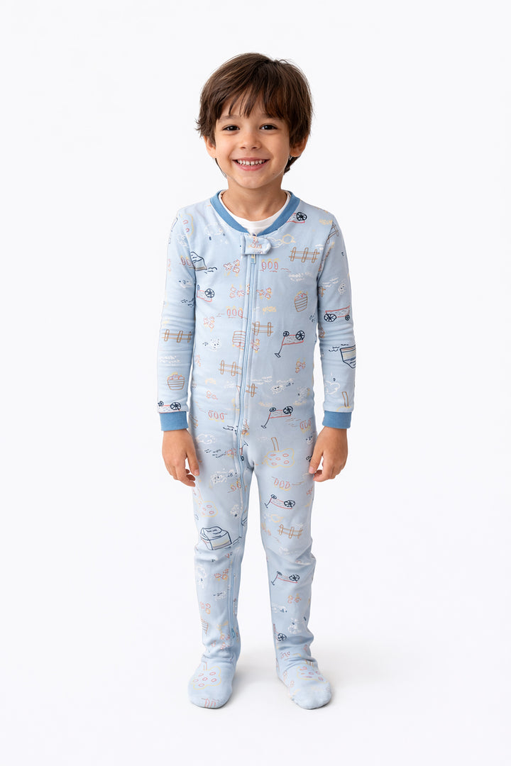 Macacão Pijama Fazendinha