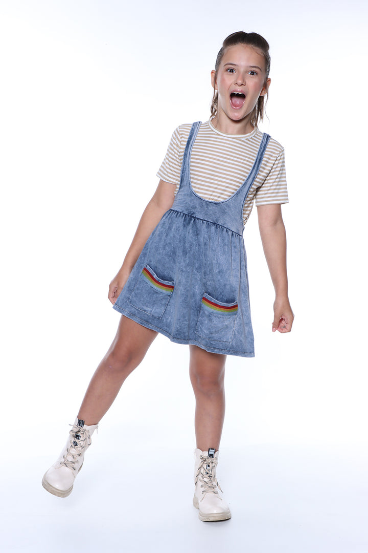 Salopete Denim Intenso