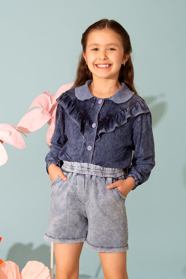 Shorts Feminino Clochard Denim