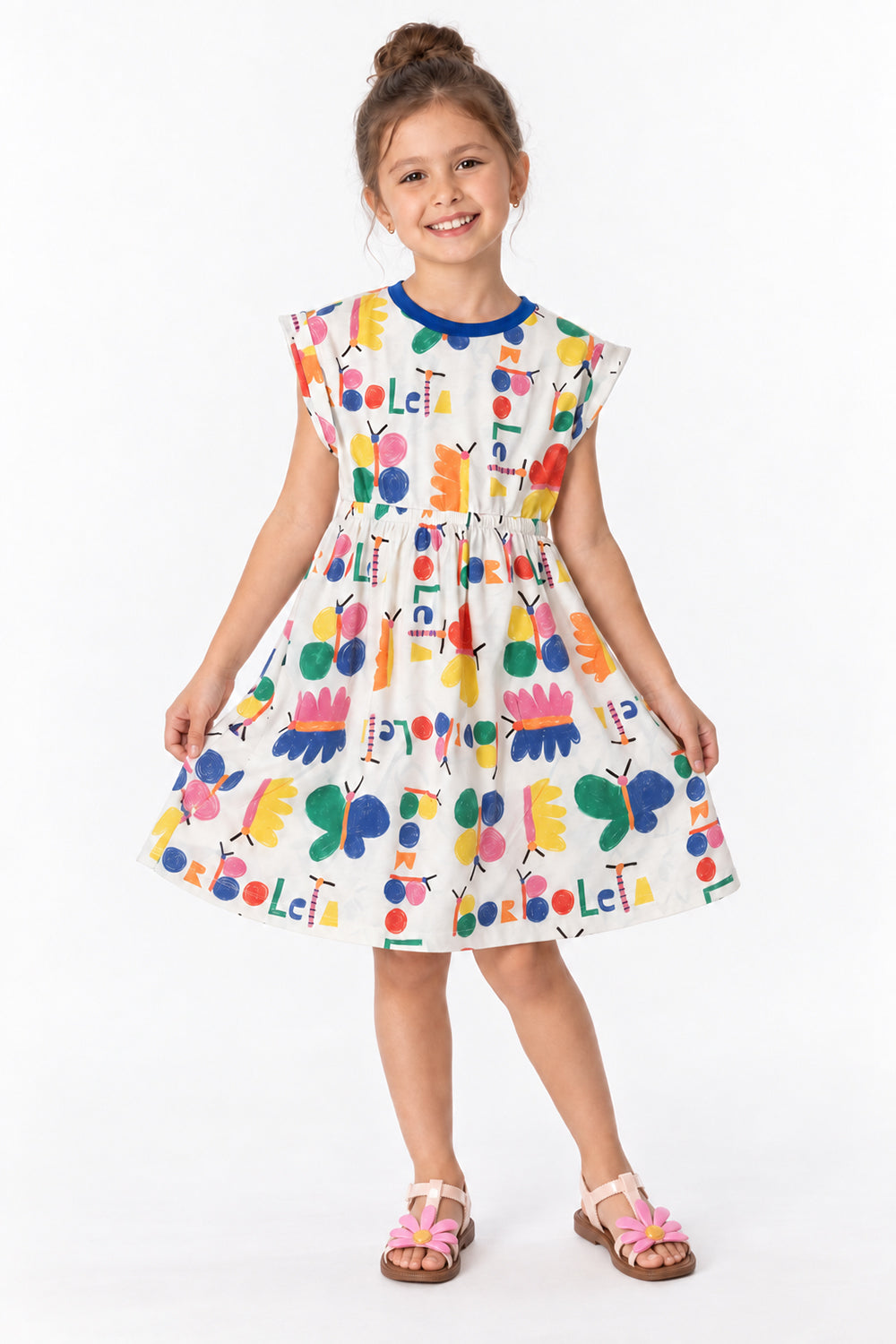 Vestido Infantil Borboleta