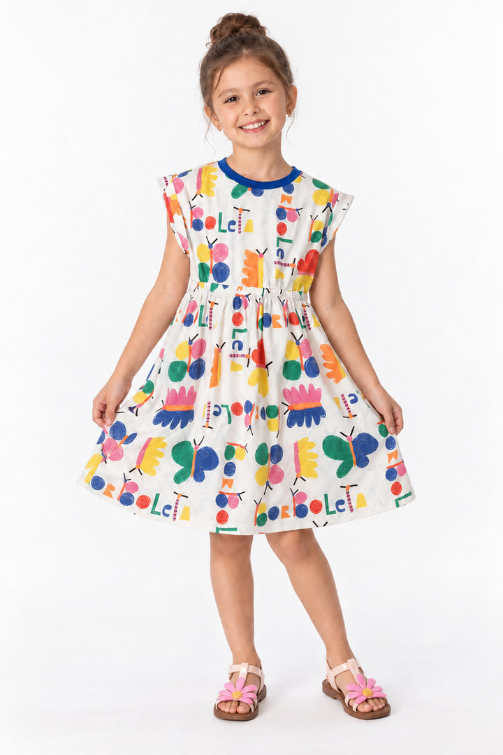 Vestido Infantil Borboleta