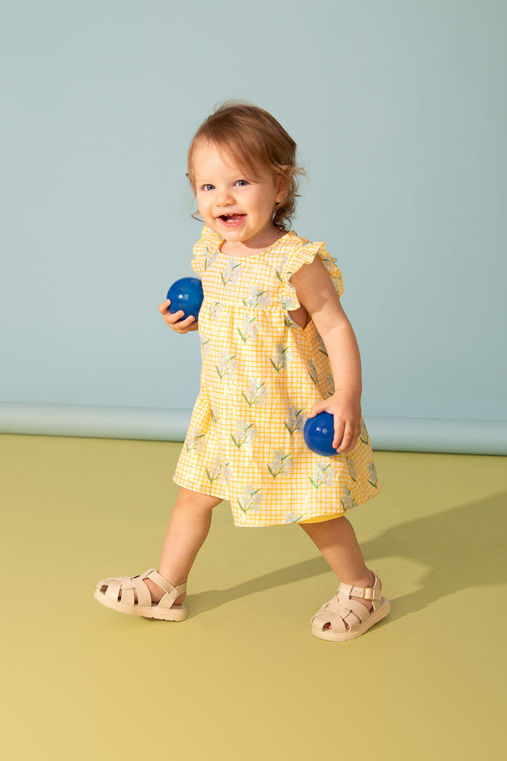 Vestido Bebê Raio De Sol