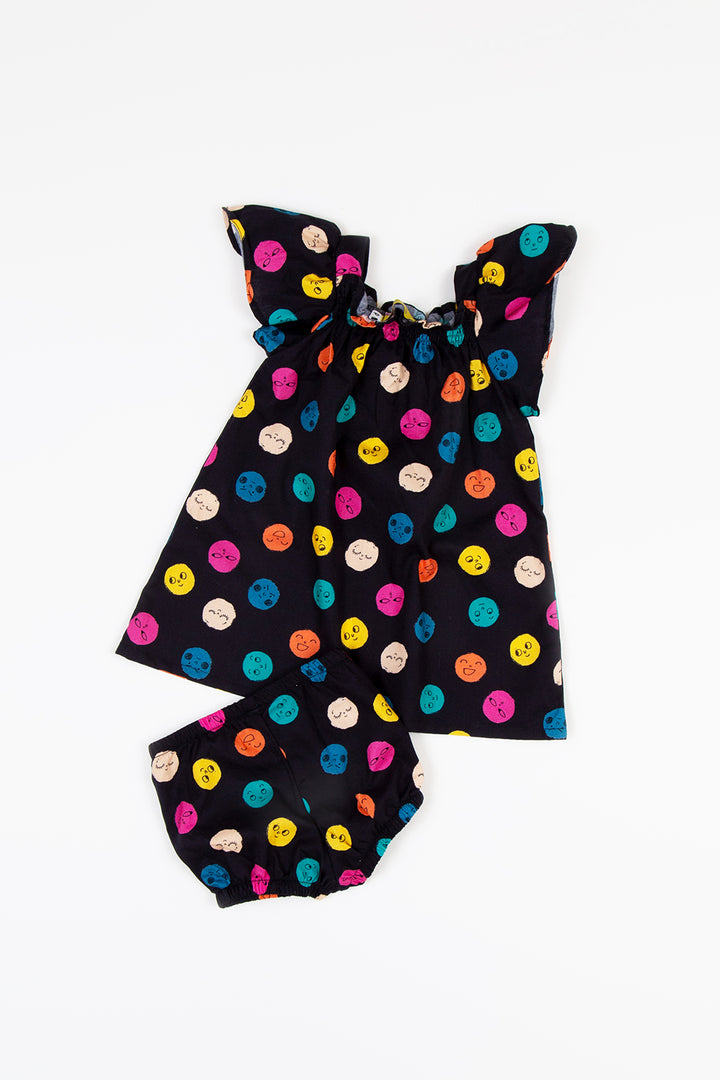 Vestido Bebê Carinhas