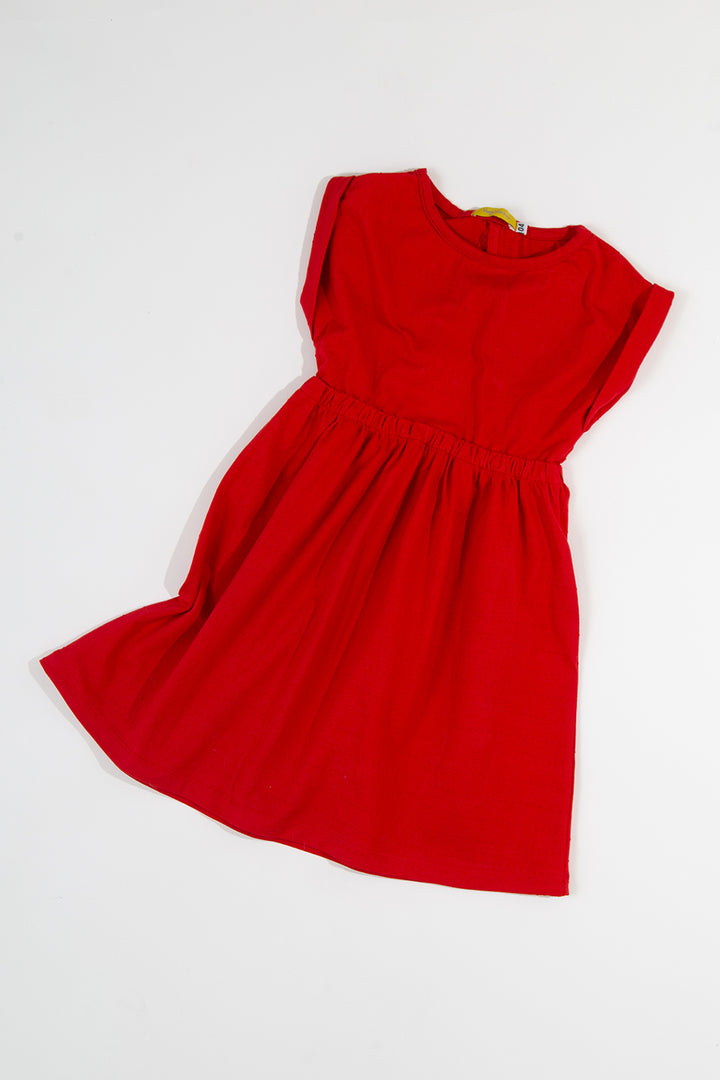 Vestido Infantil Tomate