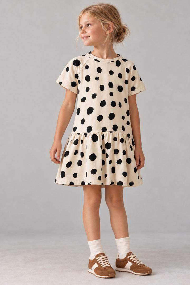 Vestido Raglan Poa