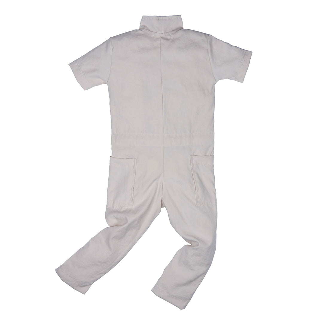 Macacão Infantil Zíper Vanilla