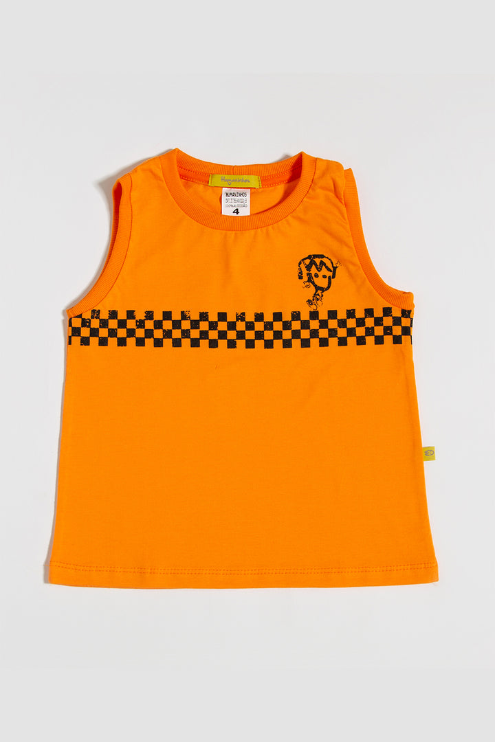 Camiseta Regata Infantil race