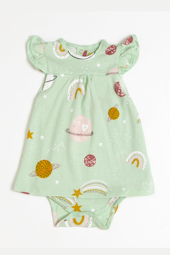 Vestido Bebê Mint